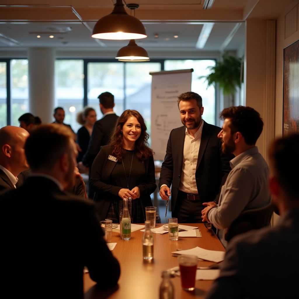 Comunidad financiera en networking